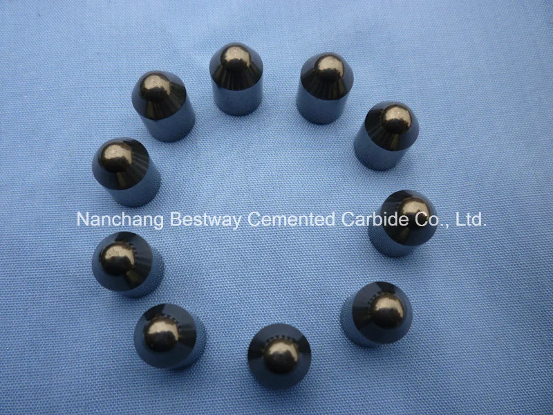 Tungsten Carbide Buttons Tips for Drill Bits Used in Drilling and Mining