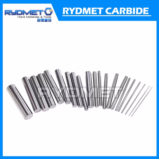 HRC45/HRC55/HRC65 Superior Quality on H6 Rods of Tungsten Carbide