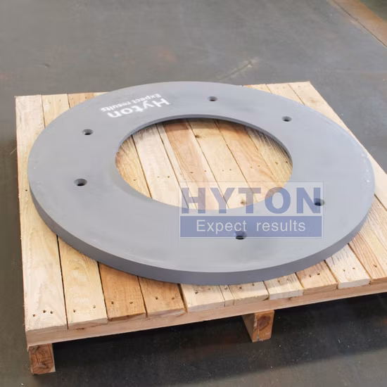 China Manufacturers Tungsten Carbide Insert VSI Crusher Wear Parts Trial Plate B7150se